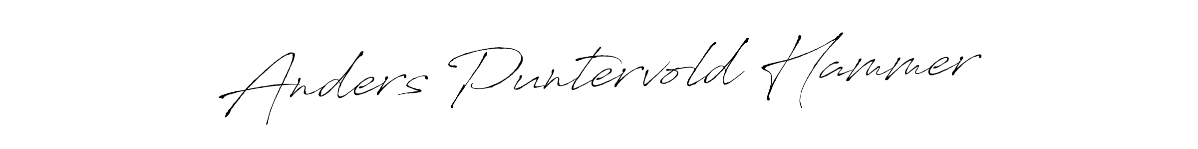 The best way (Antro_Vectra) to make a short signature is to pick only two or three words in your name. The name Anders Puntervold Hammer include a total of six letters. For converting this name. Anders Puntervold Hammer signature style 6 images and pictures png