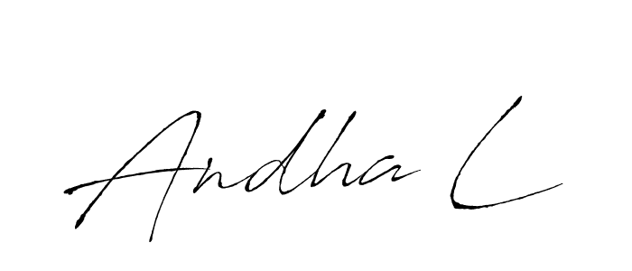 Check out images of Autograph of Andha L name. Actor Andha L Signature Style. Antro_Vectra is a professional sign style online. Andha L signature style 6 images and pictures png