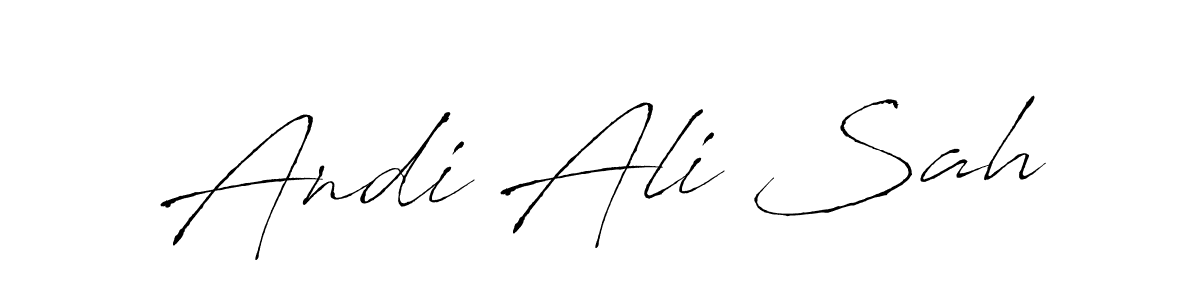 Once you've used our free online signature maker to create your best signature Antro_Vectra style, it's time to enjoy all of the benefits that Andi Ali Sah name signing documents. Andi Ali Sah signature style 6 images and pictures png