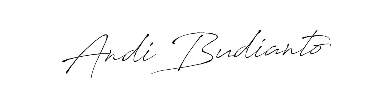 You should practise on your own different ways (Antro_Vectra) to write your name (Andi Budianto) in signature. don't let someone else do it for you. Andi Budianto signature style 6 images and pictures png