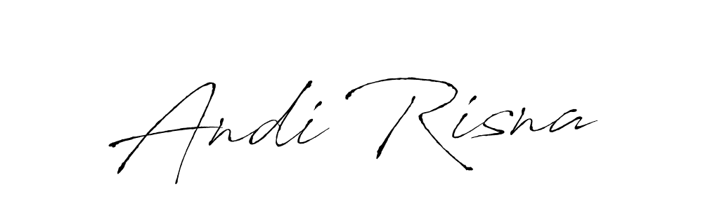 Similarly Antro_Vectra is the best handwritten signature design. Signature creator online .You can use it as an online autograph creator for name Andi Risna. Andi Risna signature style 6 images and pictures png
