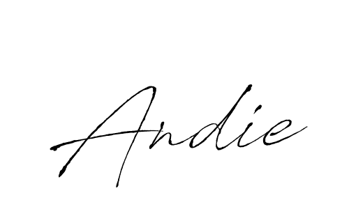 You should practise on your own different ways (Antro_Vectra) to write your name (Andie) in signature. don't let someone else do it for you. Andie signature style 6 images and pictures png