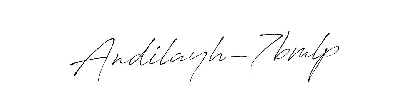 Make a beautiful signature design for name Andilayh-7bmlp. With this signature (Antro_Vectra) style, you can create a handwritten signature for free. Andilayh-7bmlp signature style 6 images and pictures png