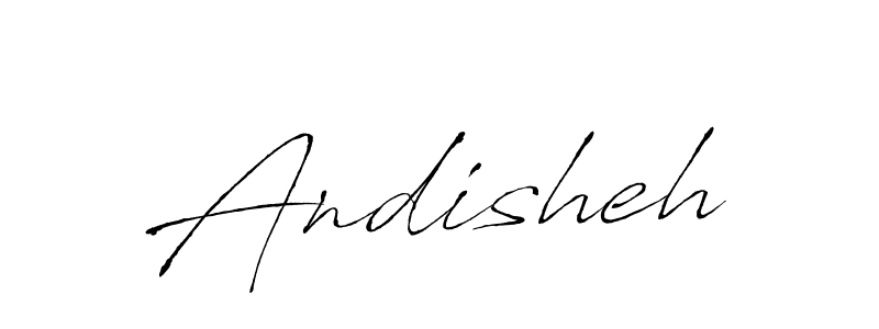 The best way (Antro_Vectra) to make a short signature is to pick only two or three words in your name. The name Andisheh include a total of six letters. For converting this name. Andisheh signature style 6 images and pictures png
