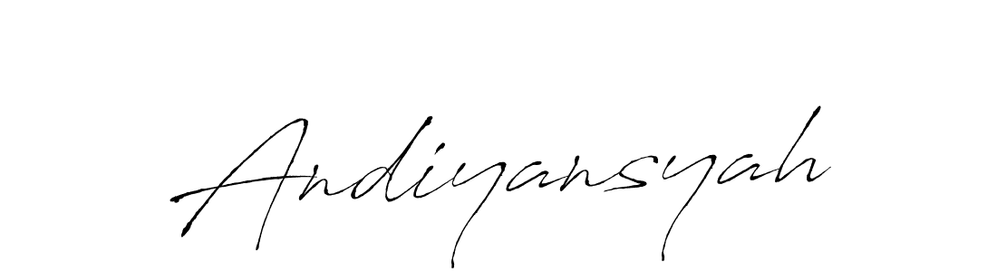 Here are the top 10 professional signature styles for the name Andiyansyah. These are the best autograph styles you can use for your name. Andiyansyah signature style 6 images and pictures png