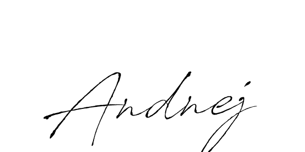 The best way (Antro_Vectra) to make a short signature is to pick only two or three words in your name. The name Andnej include a total of six letters. For converting this name. Andnej signature style 6 images and pictures png