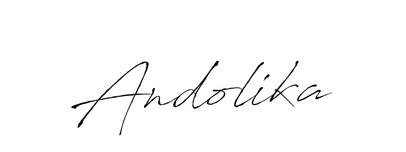Once you've used our free online signature maker to create your best signature Antro_Vectra style, it's time to enjoy all of the benefits that Andolika name signing documents. Andolika signature style 6 images and pictures png