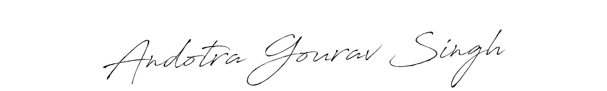 Make a beautiful signature design for name Andotra Gourav Singh. Use this online signature maker to create a handwritten signature for free. Andotra Gourav Singh signature style 6 images and pictures png