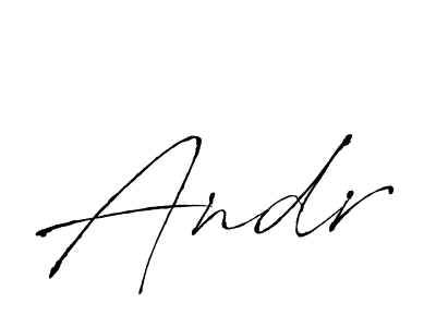 How to make Andr name signature. Use Antro_Vectra style for creating short signs online. This is the latest handwritten sign. Andr signature style 6 images and pictures png