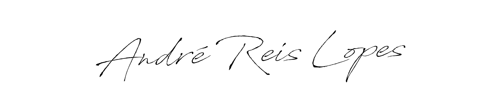 Also You can easily find your signature by using the search form. We will create André Reis Lopes name handwritten signature images for you free of cost using Antro_Vectra sign style. André Reis Lopes signature style 6 images and pictures png