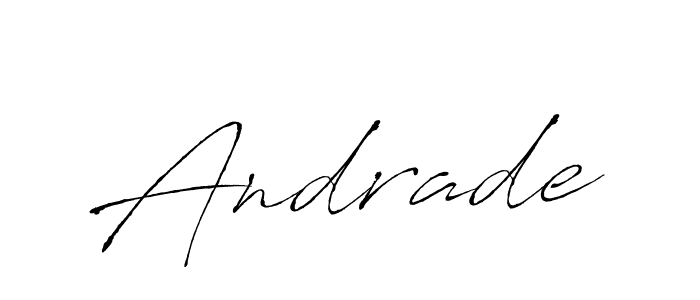 Create a beautiful signature design for name Andrade. With this signature (Antro_Vectra) fonts, you can make a handwritten signature for free. Andrade signature style 6 images and pictures png
