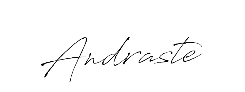 Use a signature maker to create a handwritten signature online. With this signature software, you can design (Antro_Vectra) your own signature for name Andraste. Andraste signature style 6 images and pictures png