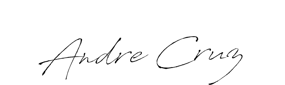 How to make Andre Cruz signature? Antro_Vectra is a professional autograph style. Create handwritten signature for Andre Cruz name. Andre Cruz signature style 6 images and pictures png