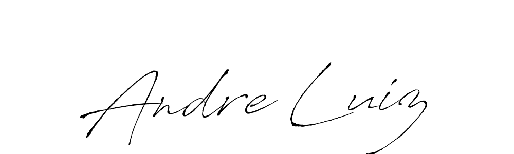 Make a beautiful signature design for name Andre Luiz. With this signature (Antro_Vectra) style, you can create a handwritten signature for free. Andre Luiz signature style 6 images and pictures png
