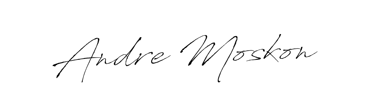 How to make Andre Moskon signature? Antro_Vectra is a professional autograph style. Create handwritten signature for Andre Moskon name. Andre Moskon signature style 6 images and pictures png
