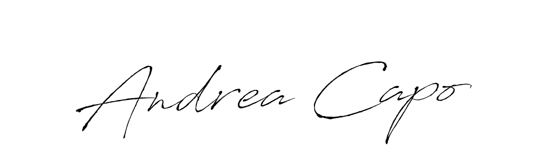 Also You can easily find your signature by using the search form. We will create Andrea Capo name handwritten signature images for you free of cost using Antro_Vectra sign style. Andrea Capo signature style 6 images and pictures png