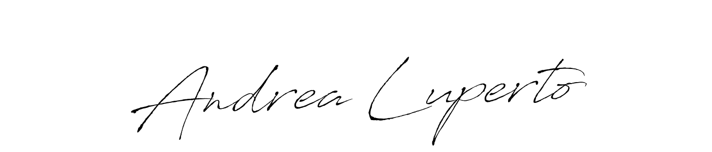 You should practise on your own different ways (Antro_Vectra) to write your name (Andrea Luperto) in signature. don't let someone else do it for you. Andrea Luperto signature style 6 images and pictures png