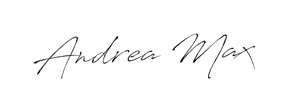 The best way (Antro_Vectra) to make a short signature is to pick only two or three words in your name. The name Andrea Max include a total of six letters. For converting this name. Andrea Max signature style 6 images and pictures png