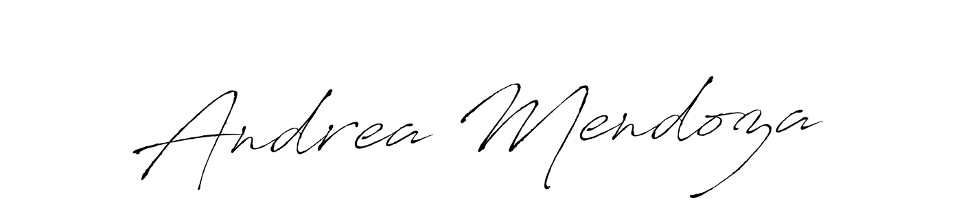 The best way (Antro_Vectra) to make a short signature is to pick only two or three words in your name. The name Andrea Mendoza include a total of six letters. For converting this name. Andrea Mendoza signature style 6 images and pictures png