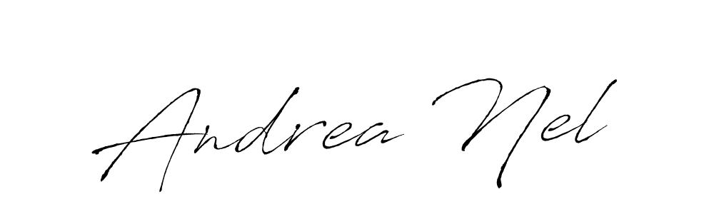 Design your own signature with our free online signature maker. With this signature software, you can create a handwritten (Antro_Vectra) signature for name Andrea Nel. Andrea Nel signature style 6 images and pictures png