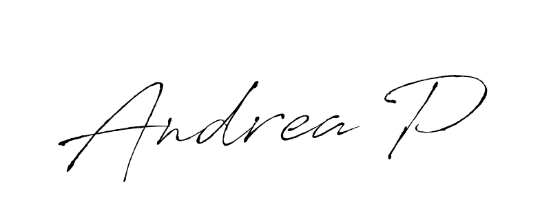 It looks lik you need a new signature style for name Andrea P. Design unique handwritten (Antro_Vectra) signature with our free signature maker in just a few clicks. Andrea P signature style 6 images and pictures png