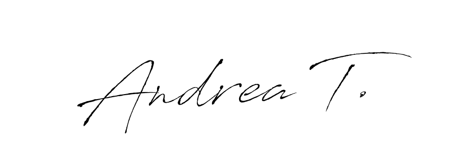 Here are the top 10 professional signature styles for the name Andrea T.. These are the best autograph styles you can use for your name. Andrea T. signature style 6 images and pictures png