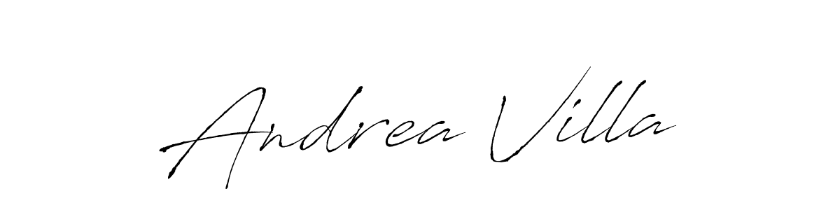 Once you've used our free online signature maker to create your best signature Antro_Vectra style, it's time to enjoy all of the benefits that Andrea Villa name signing documents. Andrea Villa signature style 6 images and pictures png