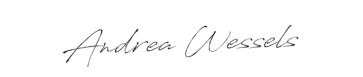 Also we have Andrea Wessels name is the best signature style. Create professional handwritten signature collection using Antro_Vectra autograph style. Andrea Wessels signature style 6 images and pictures png