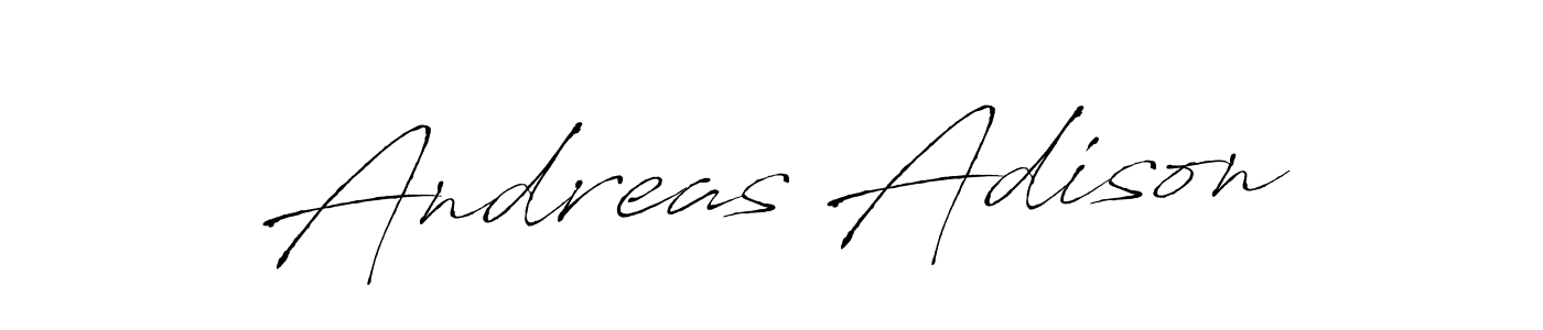 Make a short Andreas Adison signature style. Manage your documents anywhere anytime using Antro_Vectra. Create and add eSignatures, submit forms, share and send files easily. Andreas Adison signature style 6 images and pictures png