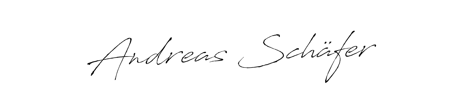 Andreas Schäfer stylish signature style. Best Handwritten Sign (Antro_Vectra) for my name. Handwritten Signature Collection Ideas for my name Andreas Schäfer. Andreas Schäfer signature style 6 images and pictures png