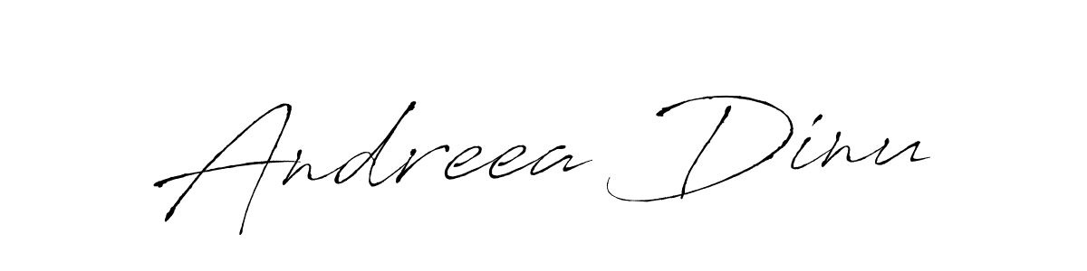 Make a short Andreea Dinu signature style. Manage your documents anywhere anytime using Antro_Vectra. Create and add eSignatures, submit forms, share and send files easily. Andreea Dinu signature style 6 images and pictures png