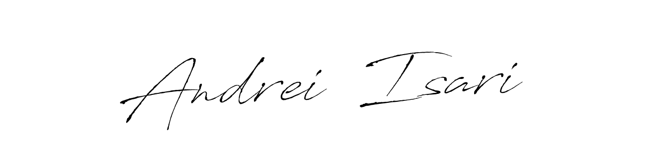 You can use this online signature creator to create a handwritten signature for the name Andrei  Isari. This is the best online autograph maker. Andrei  Isari signature style 6 images and pictures png