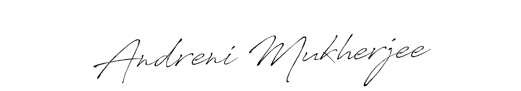 You can use this online signature creator to create a handwritten signature for the name Andreni Mukherjee. This is the best online autograph maker. Andreni Mukherjee signature style 6 images and pictures png