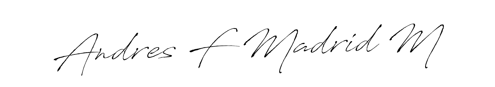 Here are the top 10 professional signature styles for the name Andres F Madrid M. These are the best autograph styles you can use for your name. Andres F Madrid M signature style 6 images and pictures png