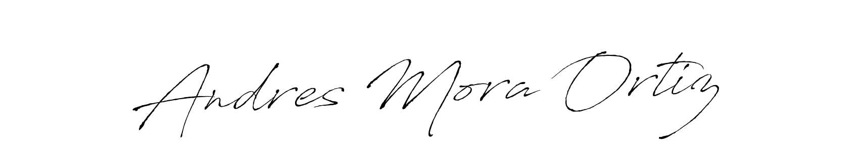 Also we have Andres Mora Ortiz name is the best signature style. Create professional handwritten signature collection using Antro_Vectra autograph style. Andres Mora Ortiz signature style 6 images and pictures png