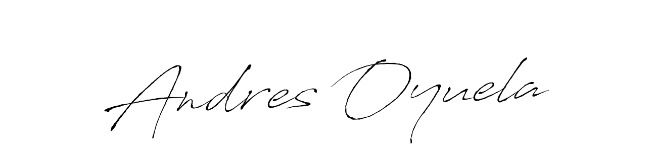 It looks lik you need a new signature style for name Andres Oyuela. Design unique handwritten (Antro_Vectra) signature with our free signature maker in just a few clicks. Andres Oyuela signature style 6 images and pictures png