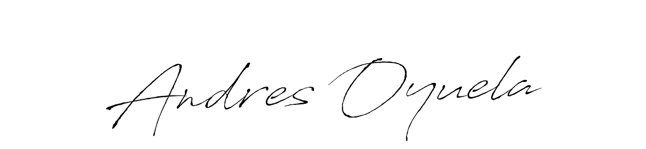 It looks lik you need a new signature style for name Andres Oyuela. Design unique handwritten (Antro_Vectra) signature with our free signature maker in just a few clicks. Andres Oyuela signature style 6 images and pictures png