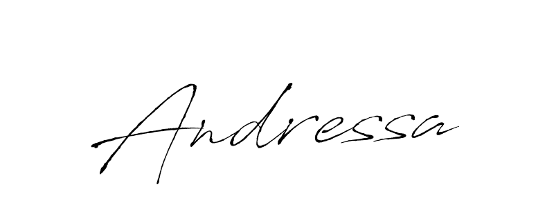 Andressa stylish signature style. Best Handwritten Sign (Antro_Vectra) for my name. Handwritten Signature Collection Ideas for my name Andressa. Andressa signature style 6 images and pictures png