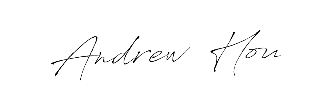 Make a beautiful signature design for name Andrew  Hou. Use this online signature maker to create a handwritten signature for free. Andrew  Hou signature style 6 images and pictures png