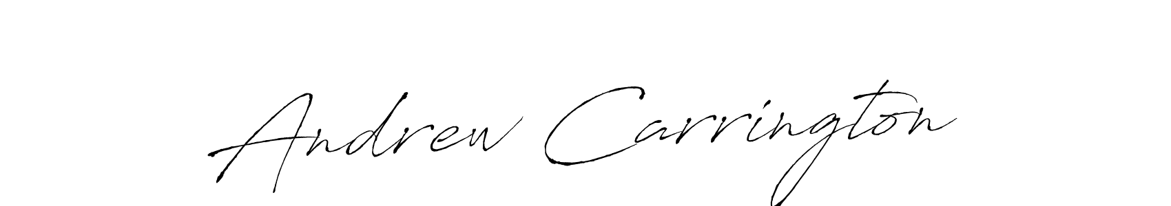 Create a beautiful signature design for name Andrew Carrington. With this signature (Antro_Vectra) fonts, you can make a handwritten signature for free. Andrew Carrington signature style 6 images and pictures png