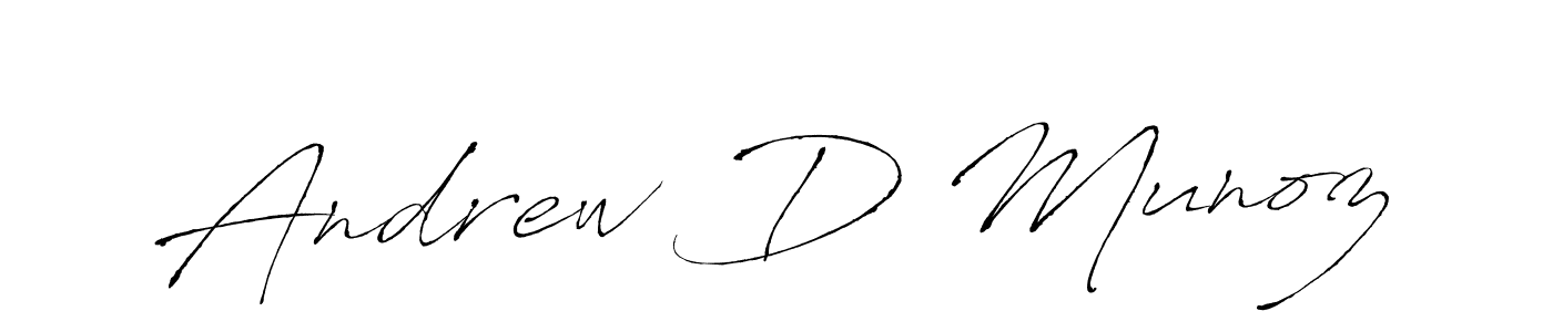 Make a short Andrew D Munoz signature style. Manage your documents anywhere anytime using Antro_Vectra. Create and add eSignatures, submit forms, share and send files easily. Andrew D Munoz signature style 6 images and pictures png