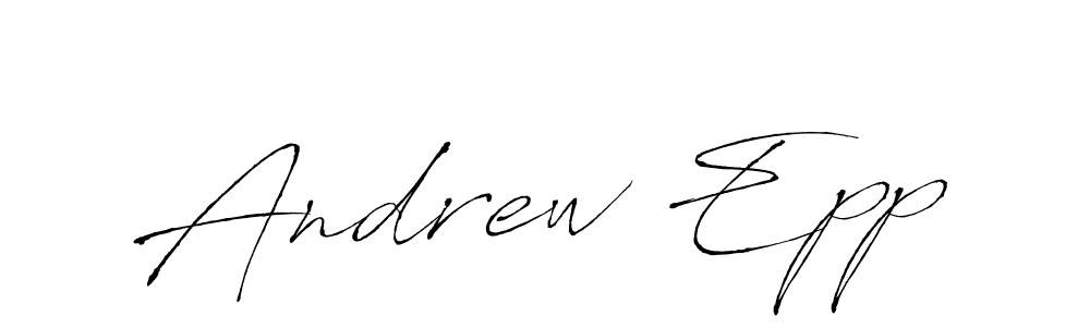 Use a signature maker to create a handwritten signature online. With this signature software, you can design (Antro_Vectra) your own signature for name Andrew Epp. Andrew Epp signature style 6 images and pictures png