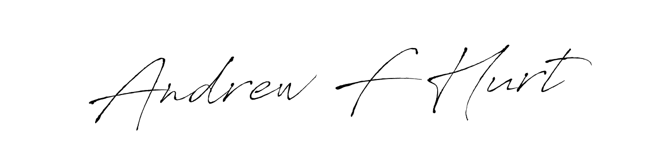 Also we have Andrew F Hurt name is the best signature style. Create professional handwritten signature collection using Antro_Vectra autograph style. Andrew F Hurt signature style 6 images and pictures png