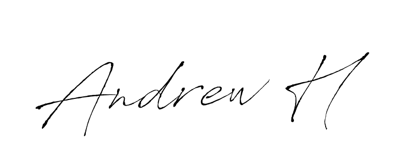 Once you've used our free online signature maker to create your best signature Antro_Vectra style, it's time to enjoy all of the benefits that Andrew H name signing documents. Andrew H signature style 6 images and pictures png