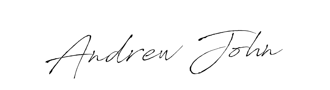 Use a signature maker to create a handwritten signature online. With this signature software, you can design (Antro_Vectra) your own signature for name Andrew John. Andrew John signature style 6 images and pictures png