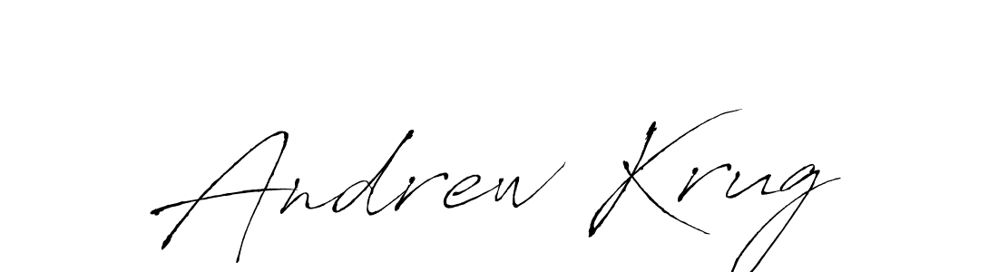 The best way (Antro_Vectra) to make a short signature is to pick only two or three words in your name. The name Andrew Krug include a total of six letters. For converting this name. Andrew Krug signature style 6 images and pictures png