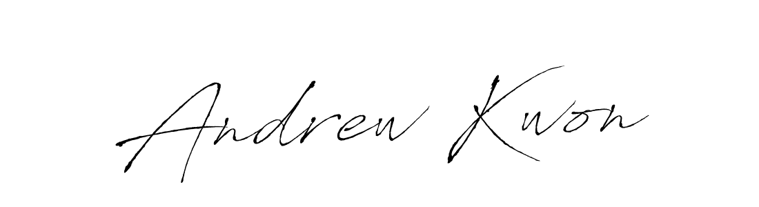 Also we have Andrew Kwon name is the best signature style. Create professional handwritten signature collection using Antro_Vectra autograph style. Andrew Kwon signature style 6 images and pictures png