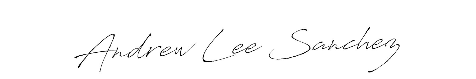 Make a beautiful signature design for name Andrew Lee Sanchez. Use this online signature maker to create a handwritten signature for free. Andrew Lee Sanchez signature style 6 images and pictures png