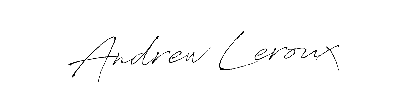 Also we have Andrew Leroux name is the best signature style. Create professional handwritten signature collection using Antro_Vectra autograph style. Andrew Leroux signature style 6 images and pictures png