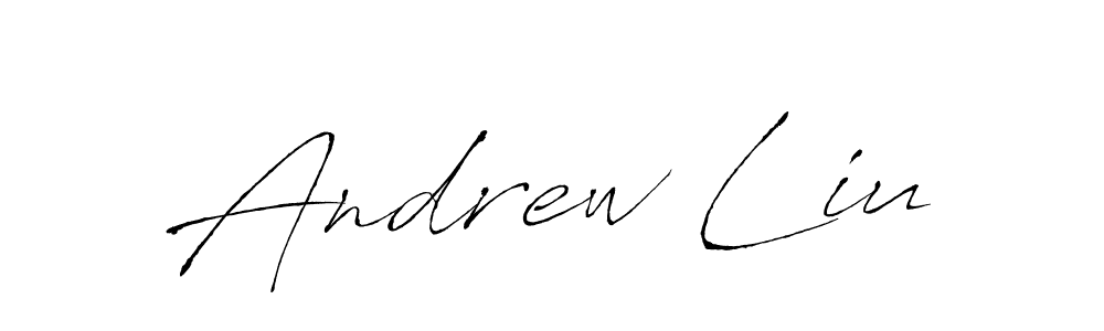 How to make Andrew Liu signature? Antro_Vectra is a professional autograph style. Create handwritten signature for Andrew Liu name. Andrew Liu signature style 6 images and pictures png